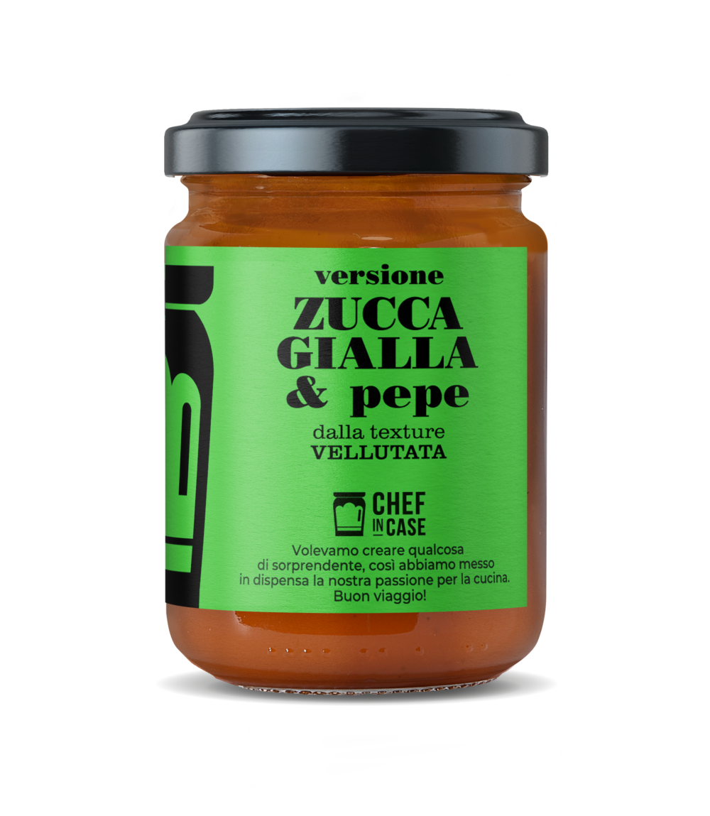 Zucca gialla e Pepe